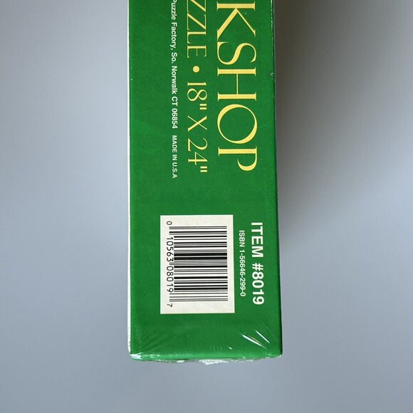 Vintage Santa's Workshop 550 Piece 18" x 24" Jigsaw Puzzle 1996 SEALED NEW! - Picture 4 of 4